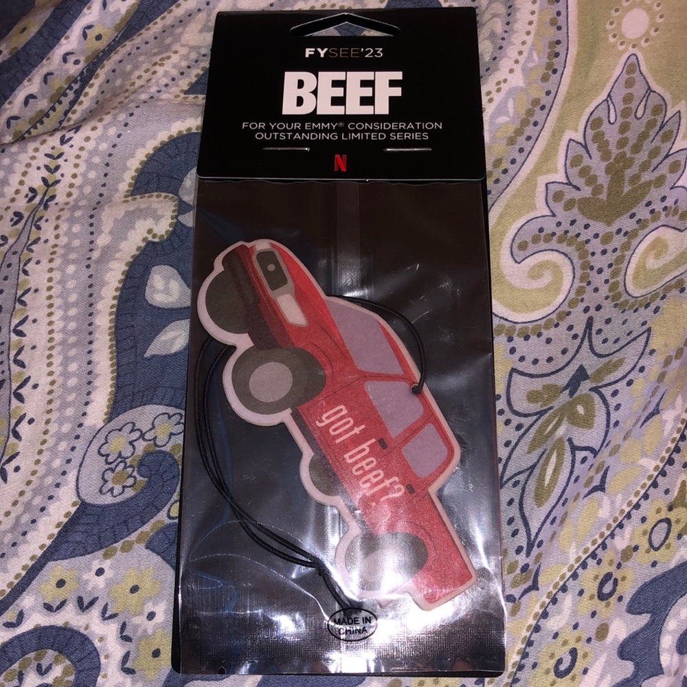 Netflix BEEF air freshener